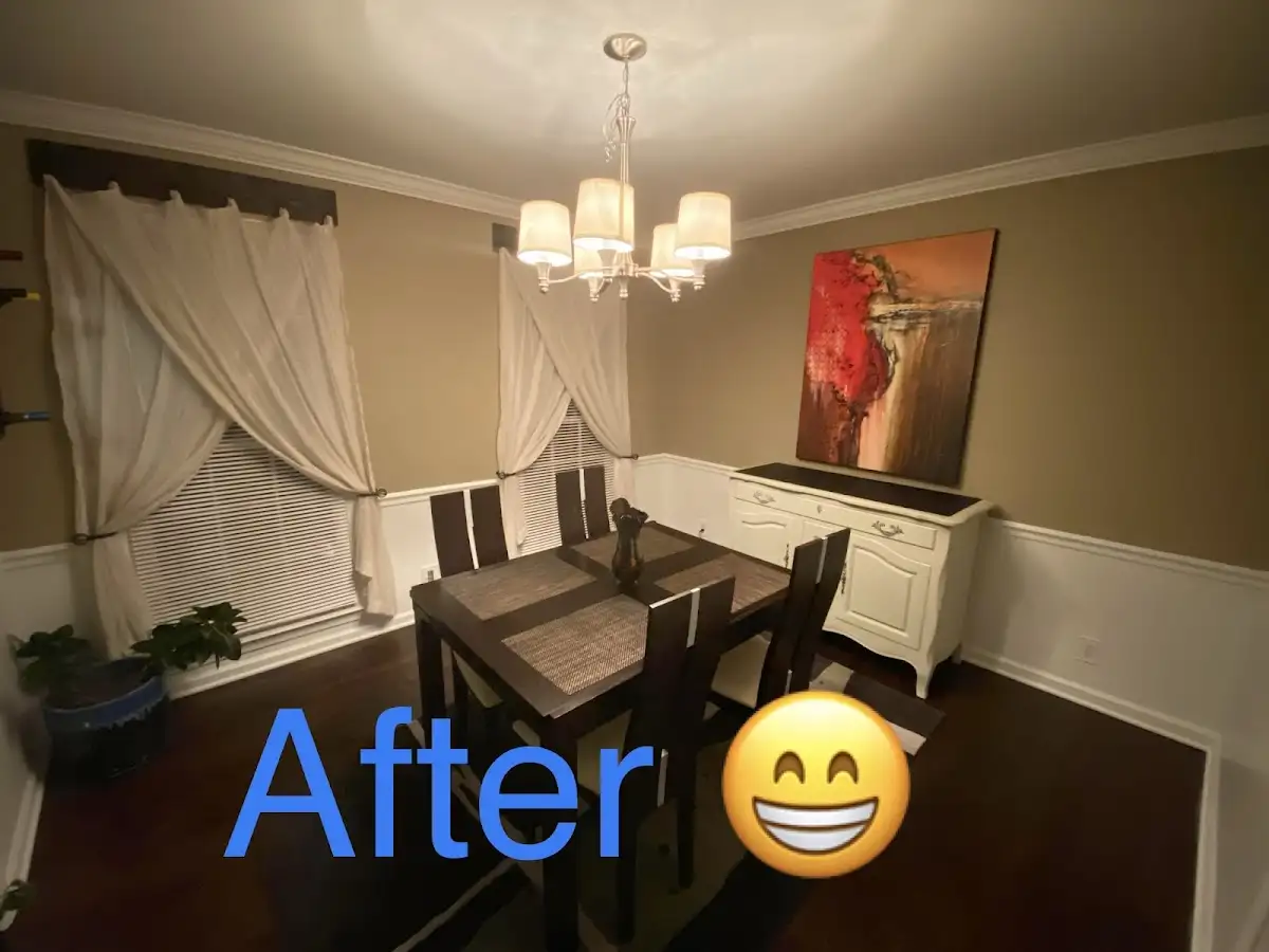 Professional dining room restoration after water damage in Smithtown